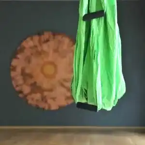 Yeşil Hamak Yoga Ekipmanı