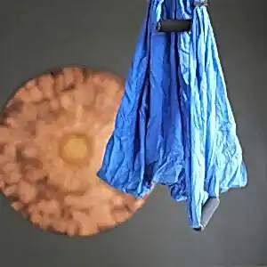 Koyu Mavi Hamak Yoga Ekipmanı