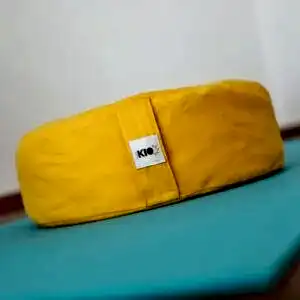 Sarı Meditasyon Minderi (%100 Doğal ve Pamuklu)